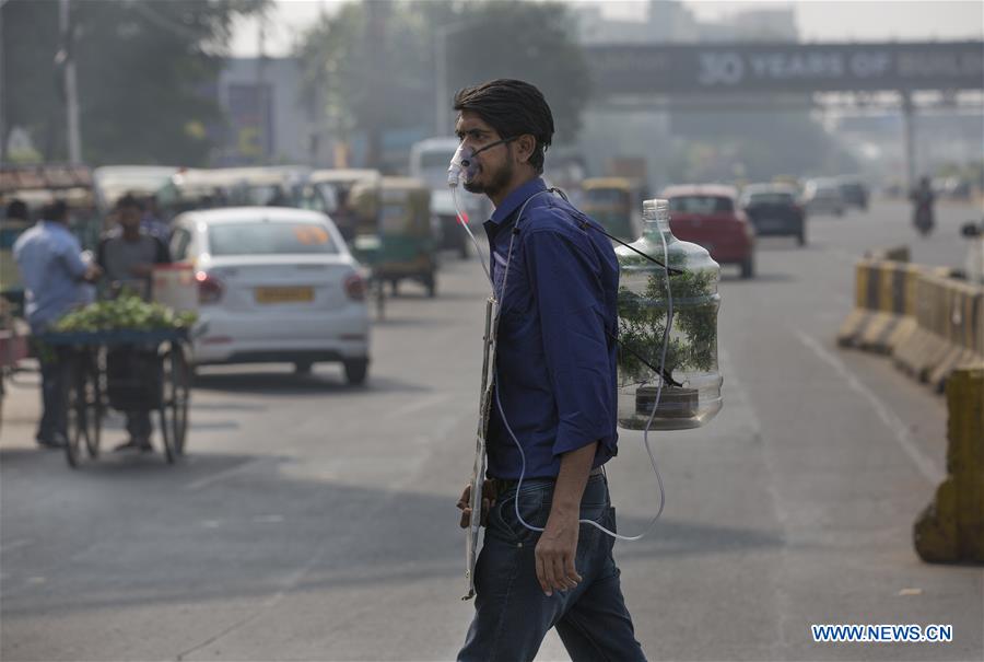 INDIA-DELHI-AIR POLLUTION-AWARENESS