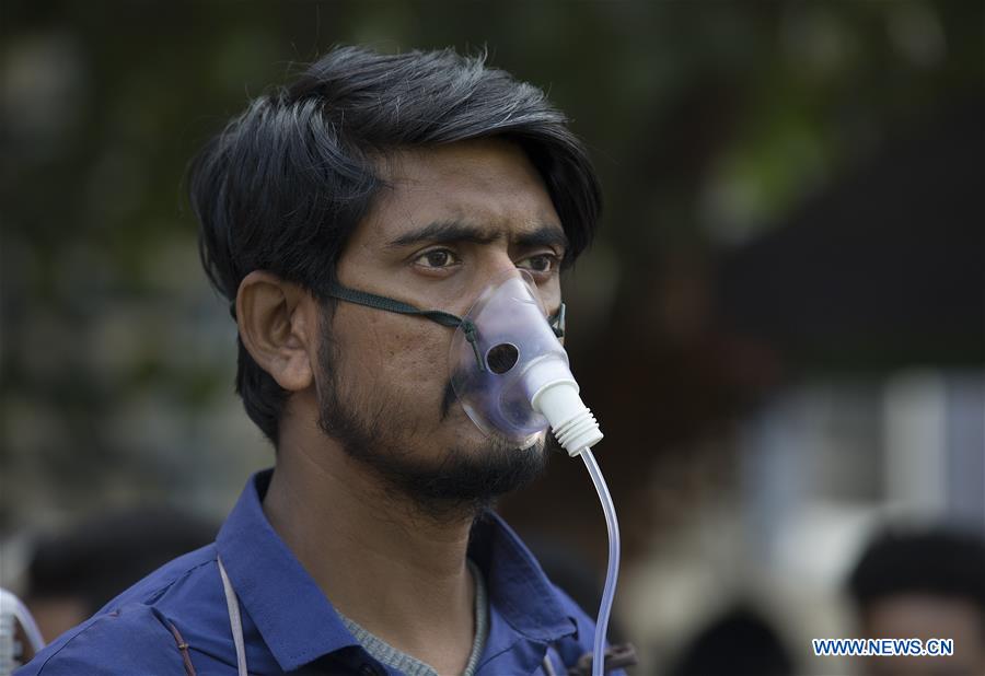 INDIA-DELHI-AIR POLLUTION-AWARENESS