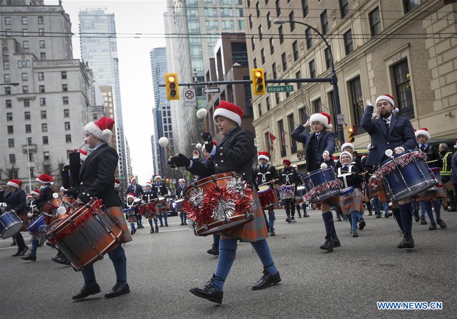 CANADA-VANCOUVER-SANTA CLAUS PARADE