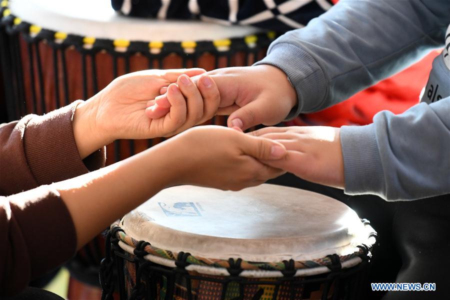 CHINA-HEILONGJIANG-MUDANJIANG-SPECIAL EDUCATION-MUSIC CLASS (CN)