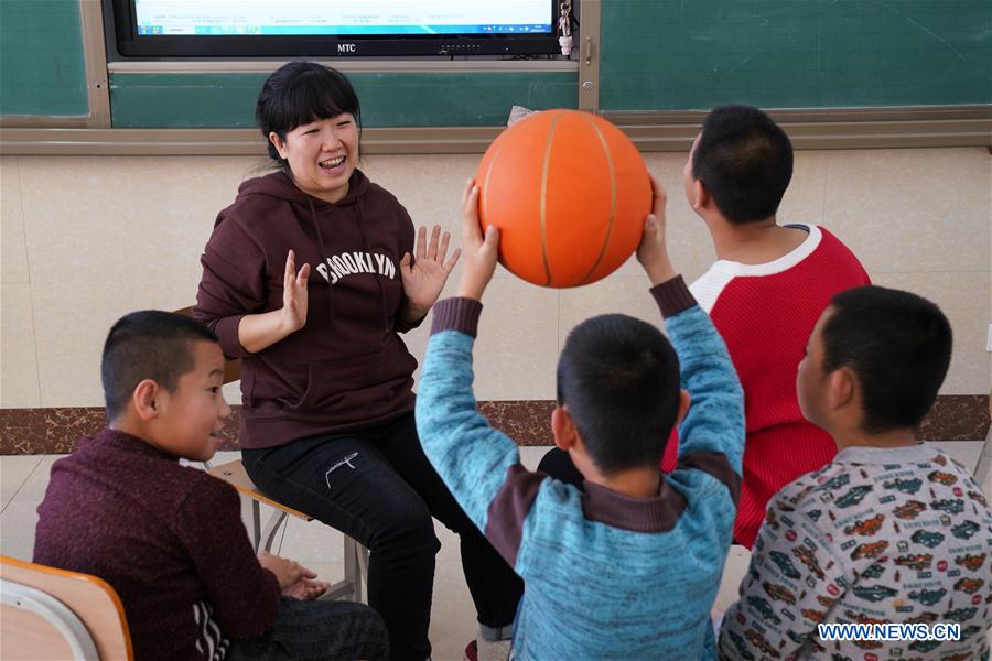 CHINA-HEILONGJIANG-MUDANJIANG-SPECIAL EDUCATION-MUSIC CLASS (CN)