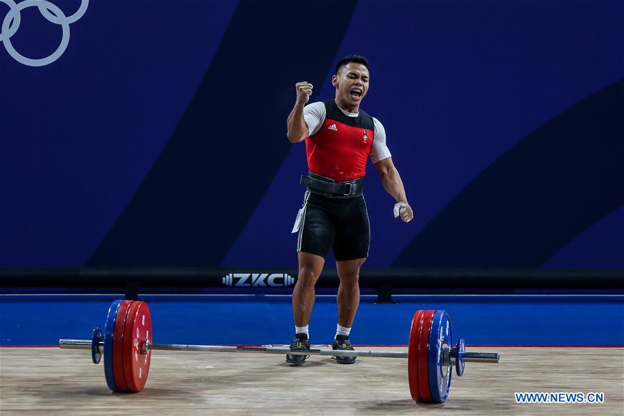 (SP)PHILIPPINES-QUEZON CITY-SEA GAMES-WEIGHTLIFTING