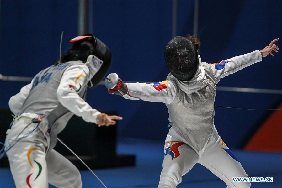 (SP)PHILIPPINES-PASAY CITY-SEA GAMES-FENCING