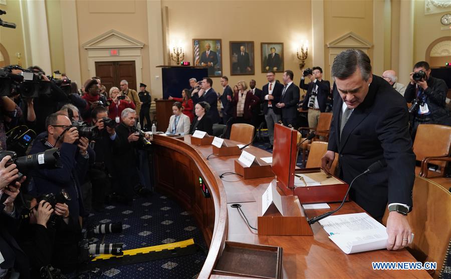 U.S.-WASHINGTON D.C.-HOUSE-JUDICIARY COMMITTEE-HEARING-IMPEACHMENT INQUIRY-TRUMP