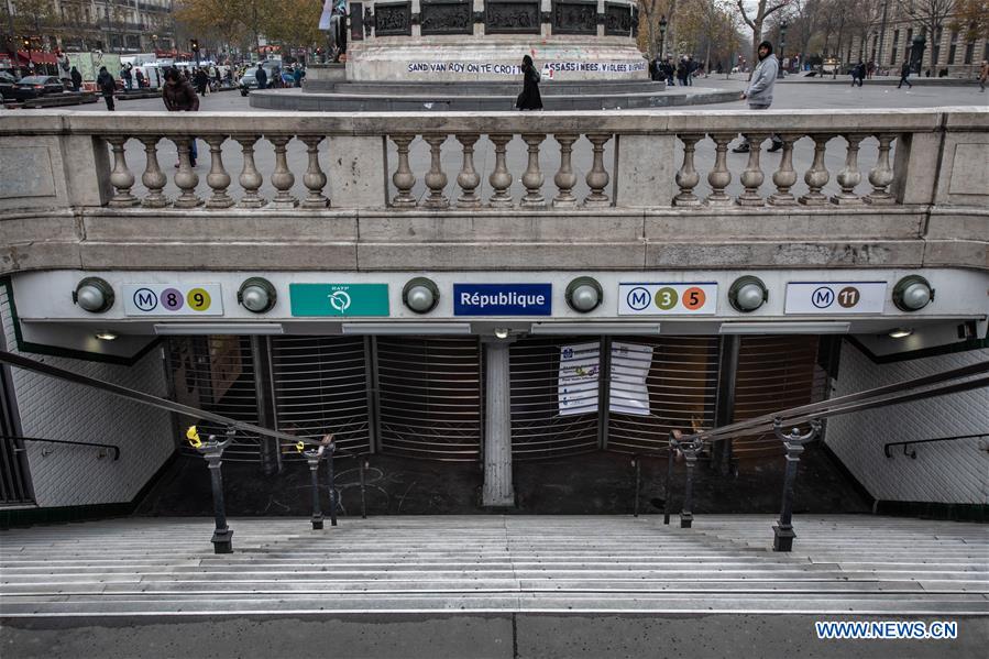 FRANCE-PARIS-NATIONWIDE STRIKE-PENSION REFORM