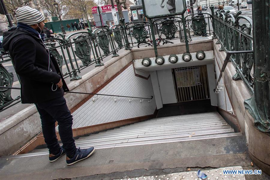 FRANCE-PARIS-NATIONWIDE STRIKE-PENSION REFORM