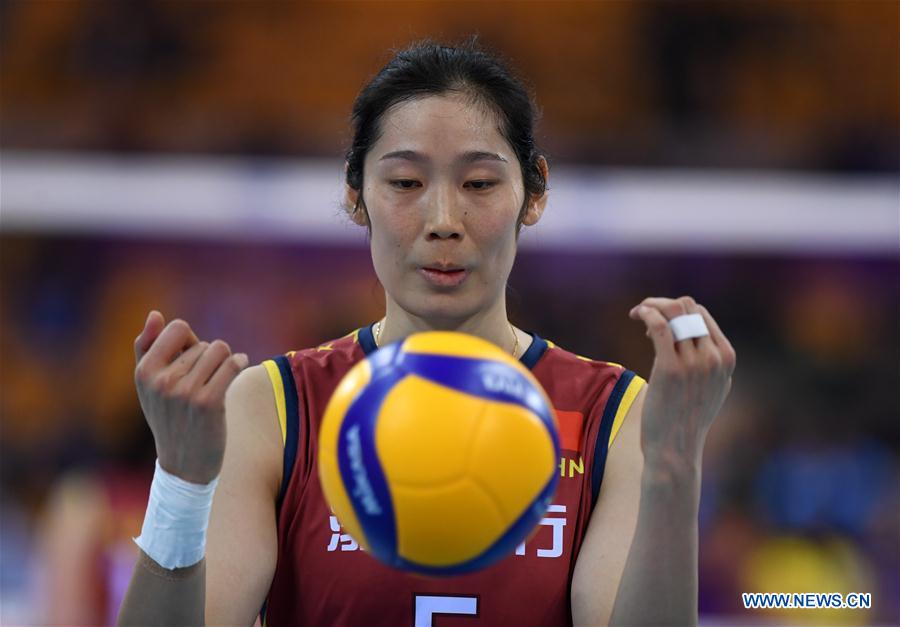 (SP)CHINA-SHAOXING-VOLLEYBALL-WOMEN'S CLUB WORLD CHAMPIONSHIP (CN)