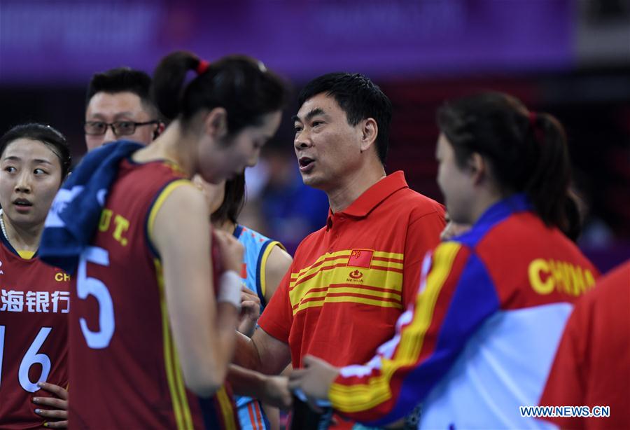 (SP)CHINA-SHAOXING-VOLLEYBALL-WOMEN'S CLUB WORLD CHAMPIONSHIP (CN)