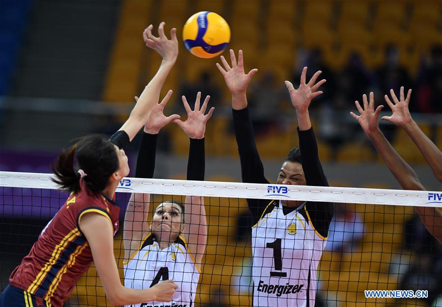 (SP)CHINA-SHAOXING-VOLLEYBALL-WOMEN'S CLUB WORLD CHAMPIONSHIP (CN)