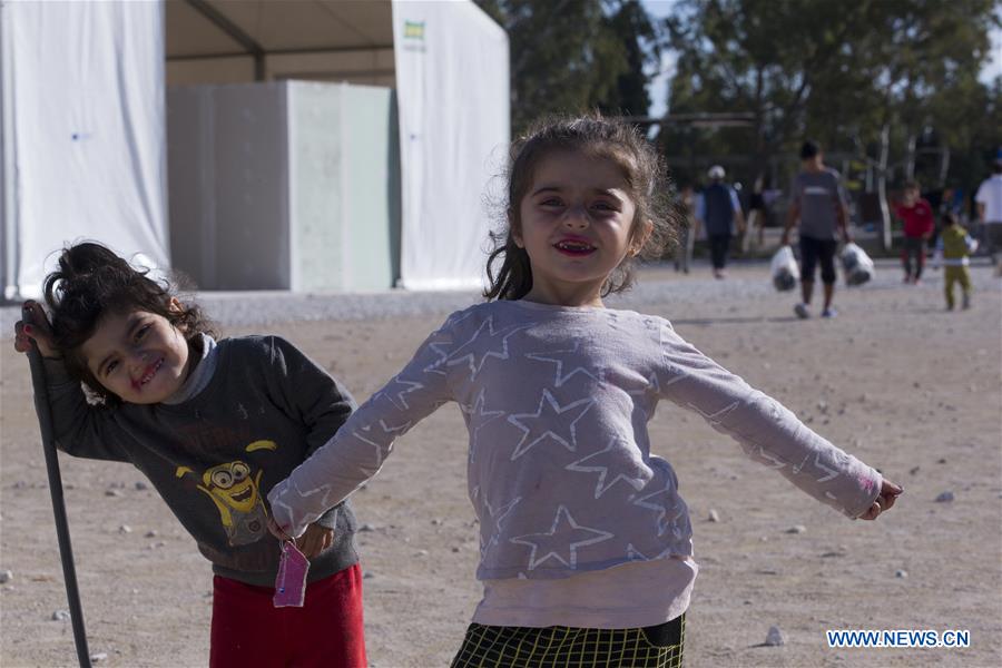 GREECE-CORINTH-REFUGEE-TRANSIT CAMP  