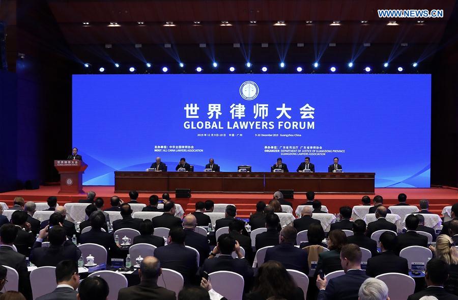 CHINA-GUANGDONG-GUANGZHOU-GLOBAL LAWYERS FORUM-OPENING CEREMONY (CN)