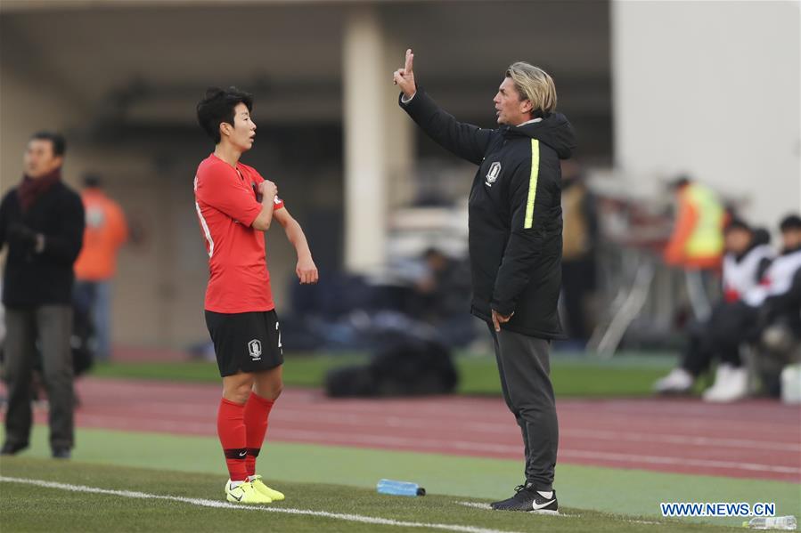 (SP)SOUTH KOREA-SOCCER-EAST ASIAN CUP-WOMEN-CHINA VS SOUTH KOREA