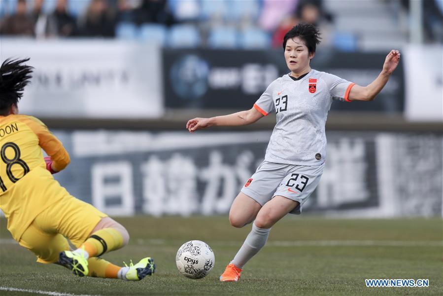 (SP)SOUTH KOREA-SOCCER-EAST ASIAN CUP-WOMEN-CHINA VS SOUTH KOREA