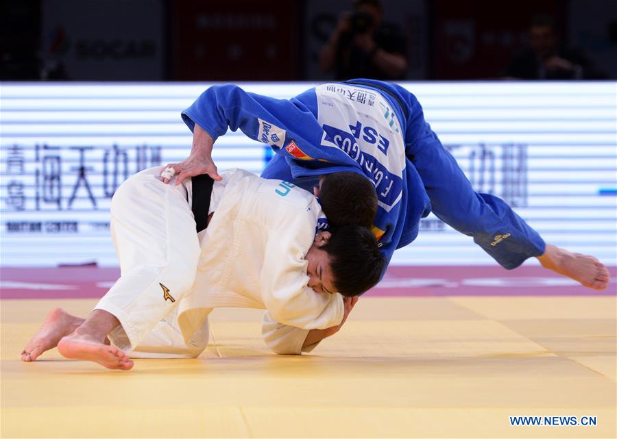 (SP)CHINA-QINGDAO-JUDO-IJF WORLD JUDO TOUR-DAY 1