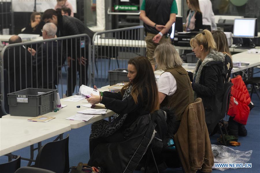 BRITAIN-LONDON-GENERAL ELECTION-VOTES COUNT