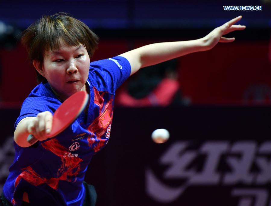 (SP)CHINA-ZHENGZHOU-TABLE TENNIS-ITTF WORLD TOUR GRAND FINALS(CN)