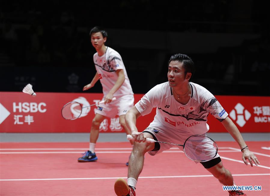 (SP)CHINA-GUANGZHOU-BADMINTON-BWF WORLD TOUR FINALS 2019-MEN'S SEMIFINAL