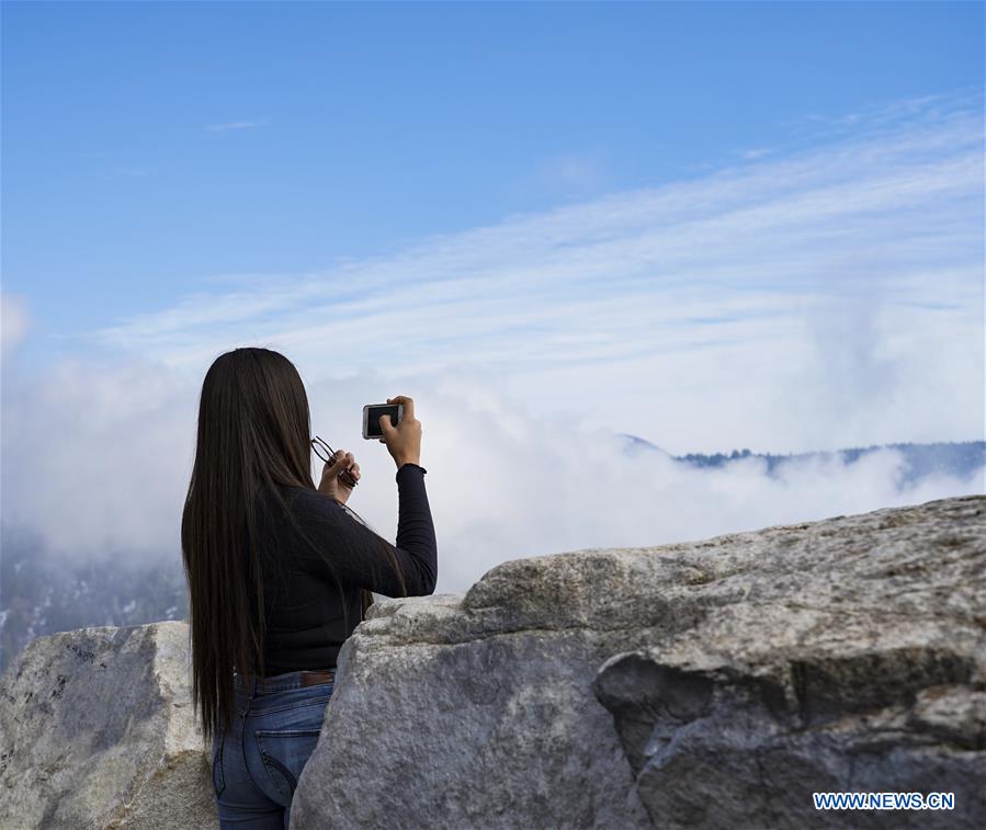 U.S.-SAN BERNADINO-SCENERY-MIST