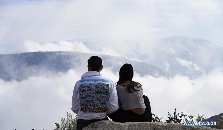 U.S.-SAN BERNADINO-SCENERY-MIST