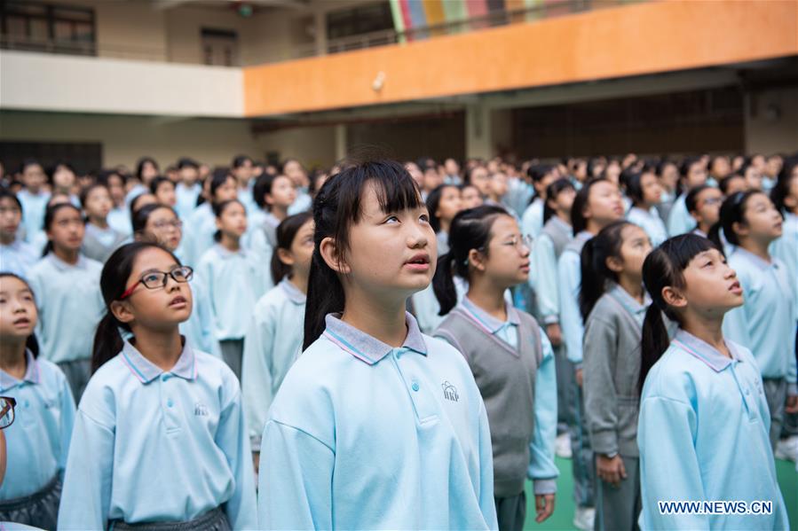 CHINA-MACAO-STUDENT-YU IN SIN-DAILY LIFE (CN)