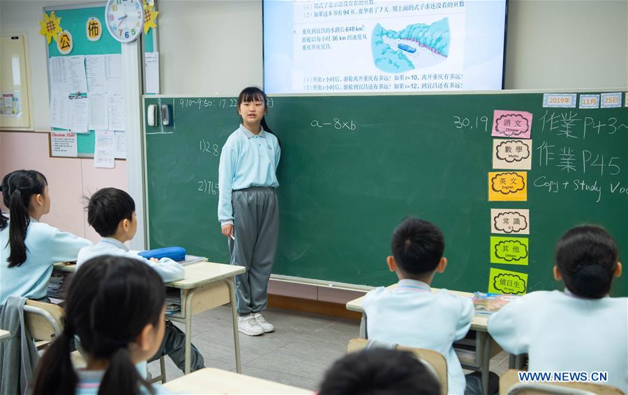 CHINA-MACAO-STUDENT-YU IN SIN-DAILY LIFE (CN)