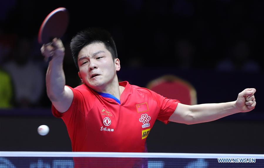 (SP)CHINA-ZHENGZHOU-TABLE TENNIS-ITTF-GRAND FINALS-MEN'S SINGLES (CN)
