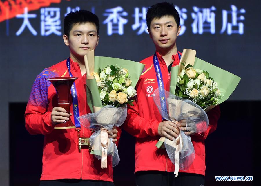 (SP) CHINA-ZHENGZHOU-TABLE TENNIS-ITTF-GRAND FINALS-MEN'S SINGLES (CN)
