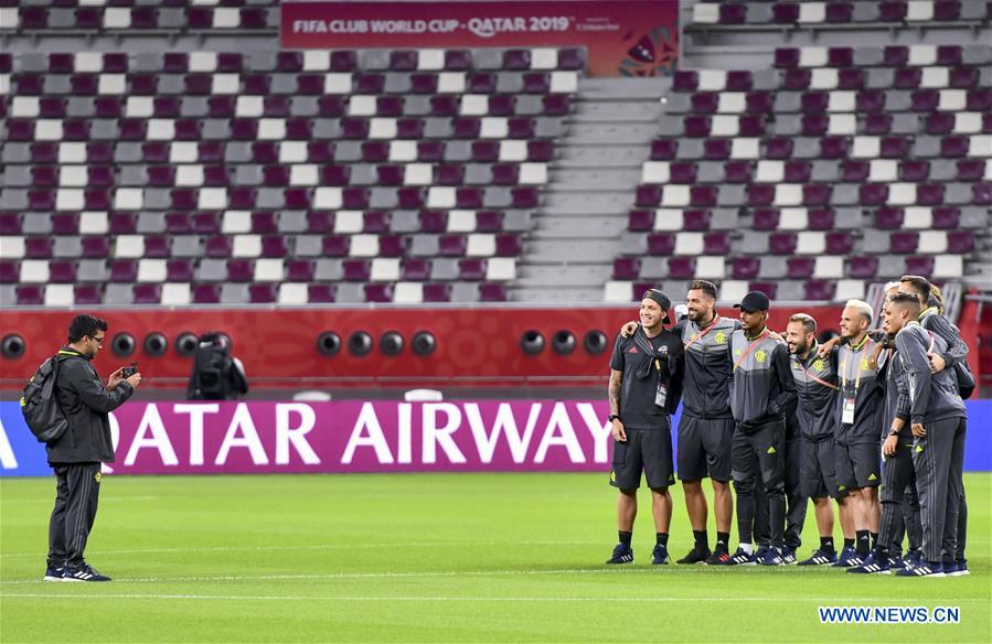 (SP)QATAR-DOHA-SOCCER-FIFA CLUB WORLD CUP-SEMIFINAL-FLAMENGO-STADIUM FAMILIARISATION