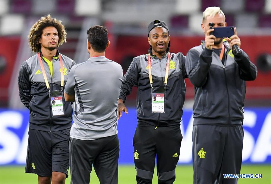 (SP)QATAR-DOHA-SOCCER-FIFA CLUB WORLD CUP-SEMIFINAL-FLAMENGO-STADIUM FAMILIARISATION