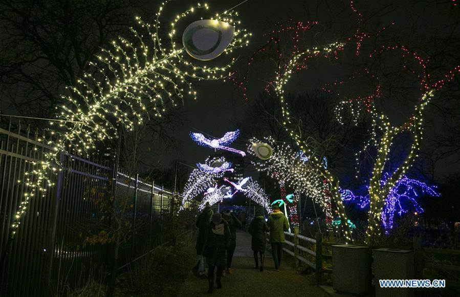 U.S.-CHICAGO-LINCOLN PARK ZOO-LIGHTS