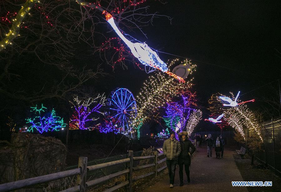 U.S.-CHICAGO-LINCOLN PARK ZOO-LIGHTS