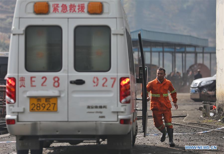 CHINA-GUIZHOU-COAL MINE-ACCIDENT-DEATH TOLL (CN)