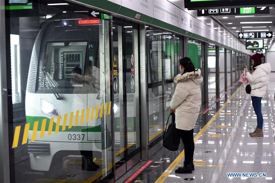 CHINA-ANHUI-HEFEI-RAIL TRANSIT-TEST RUNS (CN)