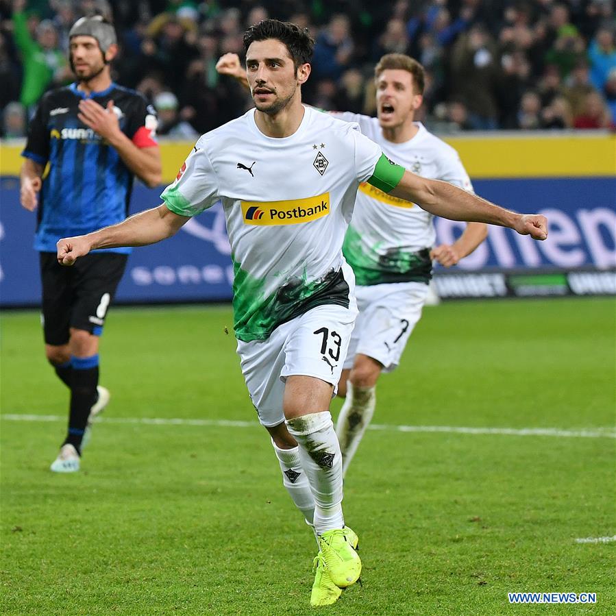 (SP)GERMANY-MONCHENGLADBACH-FOOTBALL-BUNDESLIGA-MONCHENGLADBACH VS PADERBORN