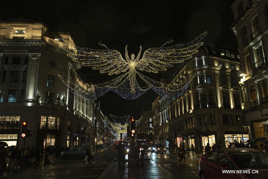 BRITAIN-LONDON-LIGHT-FESTIVE VIBES