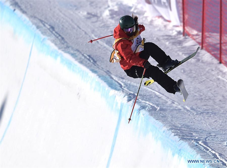 (SP)CHINA-CHONGLI-SKI-FIS-FREESKI HALFPIPE-WORLD CUP-QUALIFICATION(CN)