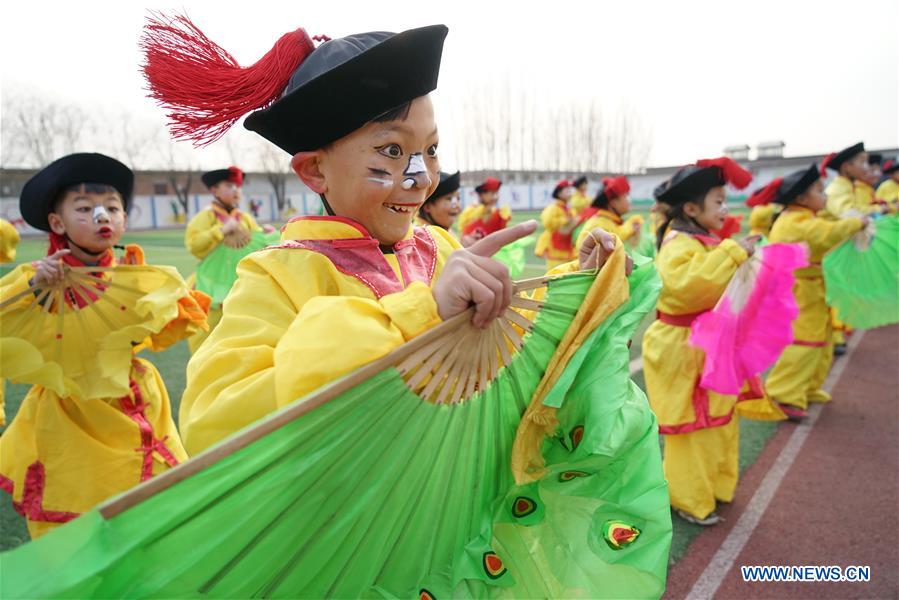 CHINA-HEBEI-TANGSHAN-INTANGIBLE CULTUAL HERITAGE-YANGGE DANCE (CN)