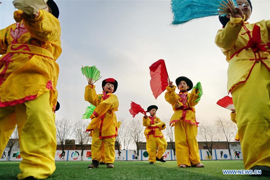 CHINA-HEBEI-TANGSHAN-INTANGIBLE CULTUAL HERITAGE-YANGGE DANCE (CN)