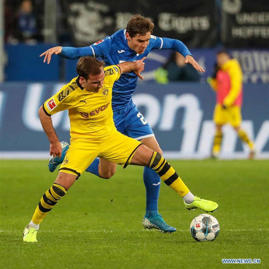 (SP)GERMANY-HOFFENHEIM-FOOTBALL-BUNDESLIGA-HOFFENHEIM VS DORTMUND