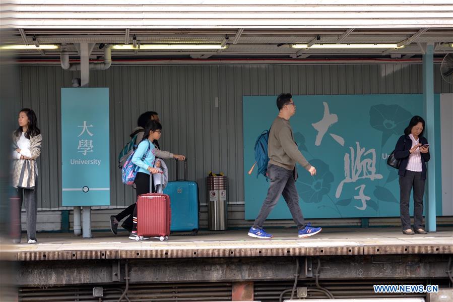 CHINA-HONG KONG-VIOLENCE-METRO STATION-REOPEN(CN)