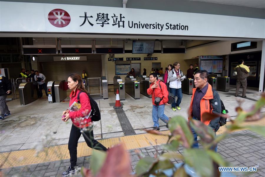 CHINA-HONG KONG-VIOLENCE-METRO STATION-REOPEN(CN)