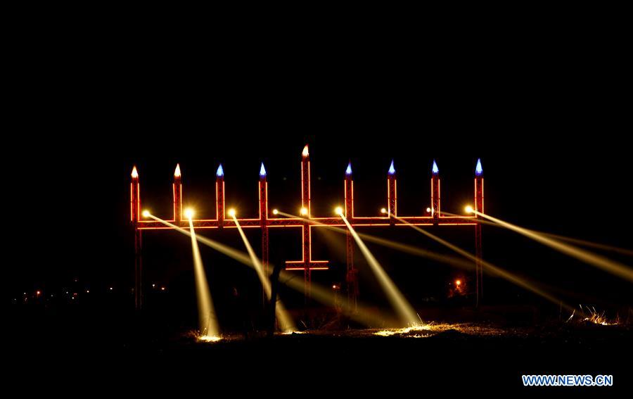 ISRAEL-TEL AVIV-HANUKKAH