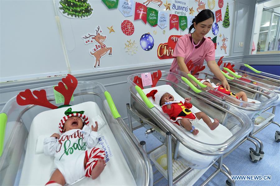 THAILAND-BANGKOK-HOSPITAL-CHRISTMAS