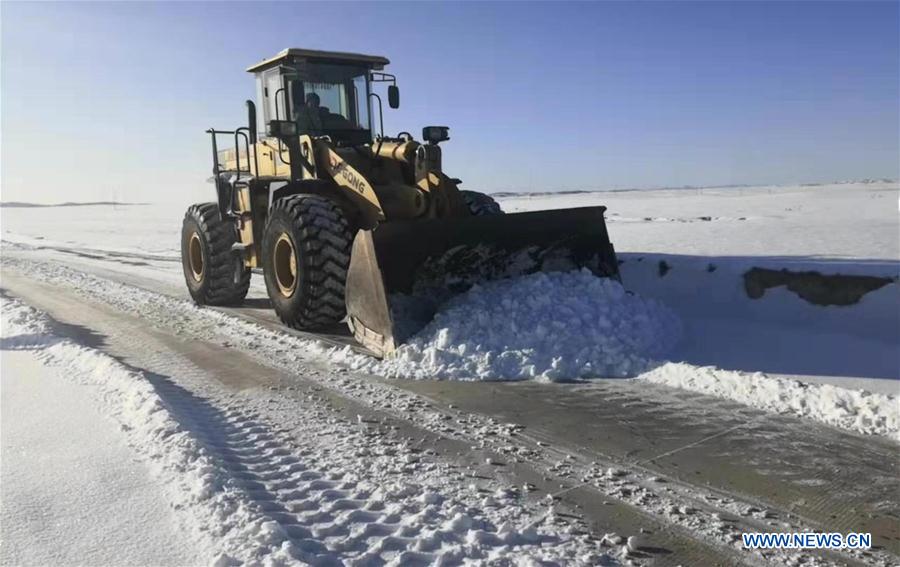 CHINA-INNER MONGOLIA-SNOWSTORM (CN)