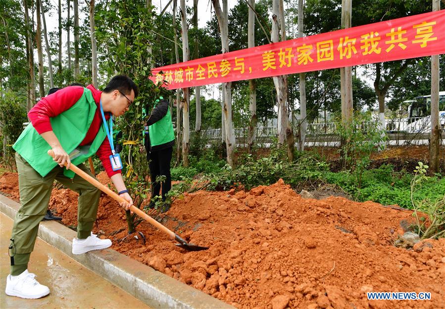 CHINA-FUJIAN-LIANJIANG-PLANTING TREES (CN)