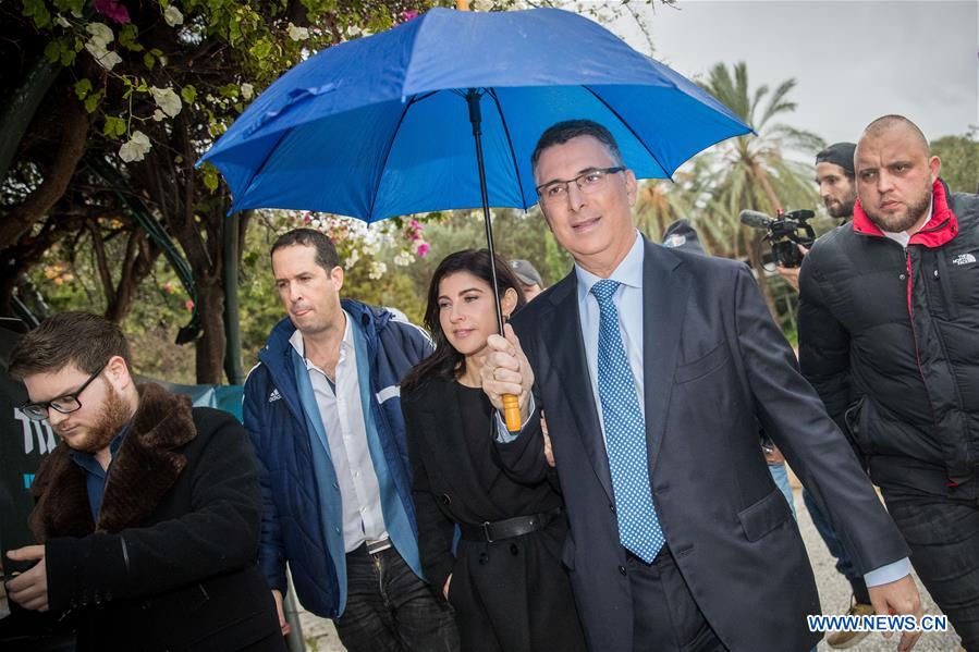 ISRAEL-TEL AVIV-GIDEON SAAR-LIKUD PRIMARIES