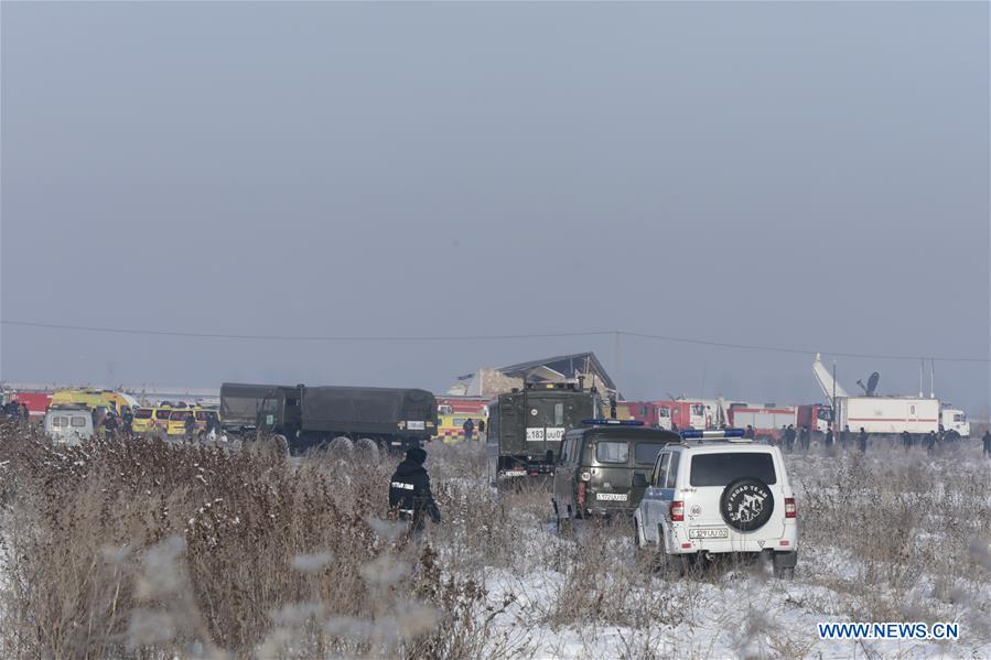 (SPOT NEWS)KAZAKHSTAN-ALMATY-AIRPLANE CRASH-DEATH TOLL