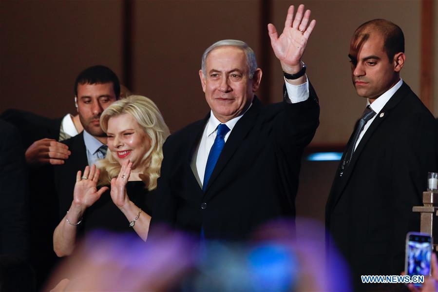 ISRAEL-TEL AVIV-NETANYAHU-HANUKKAH