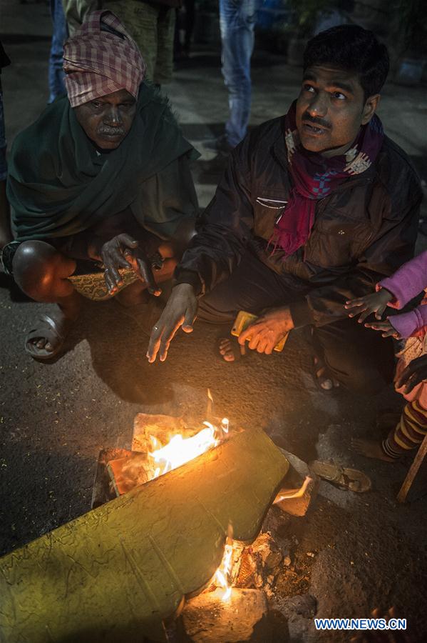 INDIA-KOLKATA-COLD WAVE