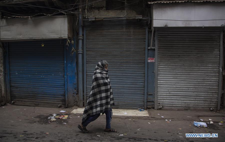 INDIA-NEW DELHI-COLD WAVE-DAILY LIFE